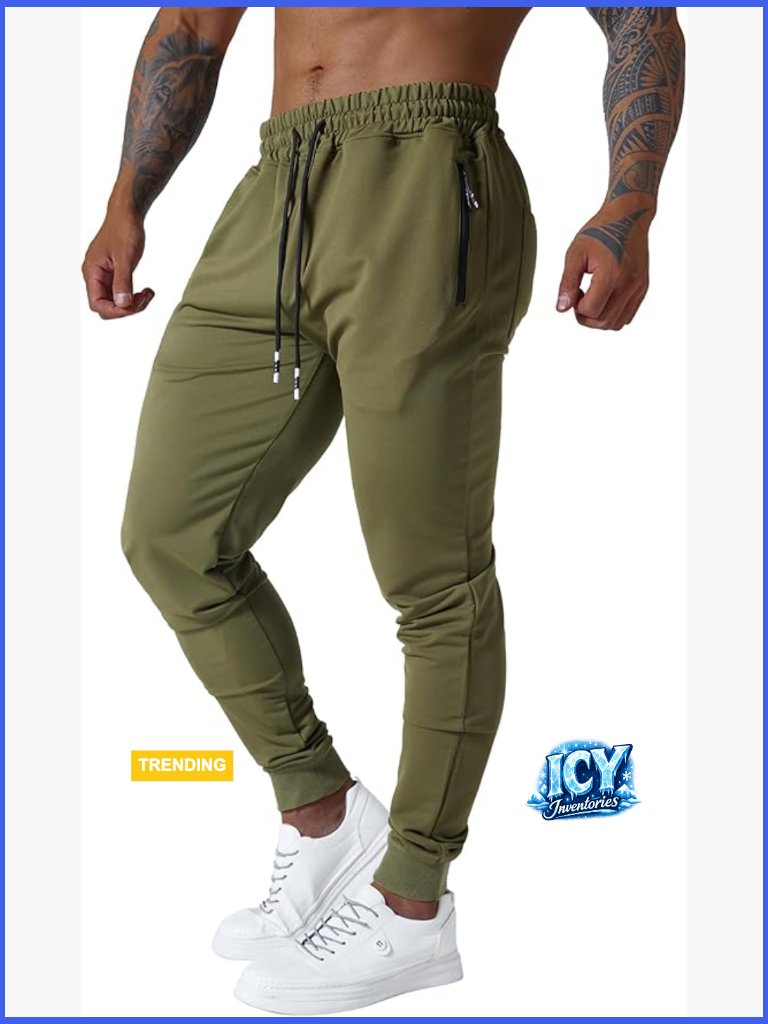 Mens Sweatpants Joggers Athletic Workout Pants With Pockets
